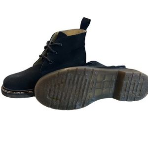 Woz Italian Black Lace Up Boots